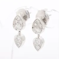 ショーメ ジョセフィーヌ ダイヤ ピアス 750(WG)