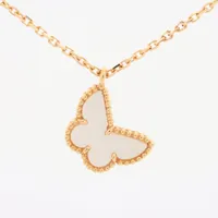 ヴァンクリーフ&アーペル スウィートアルハンブラ シェル ネックレス 750(YG)