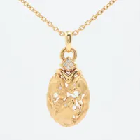 カレライカレラ ダイヤ ネックレス 750(YG)