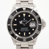 ロレックス サブマリーナ 16800 SS AT 黒文字盤