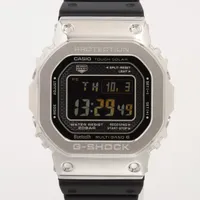 カシオ Gショック GMW-B5000-1JF SS×ラバー ソーラー アイボリーピラミッド文字盤 Ａランク