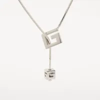 グッチ Gキューブ ネックレス 750(WG)