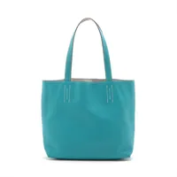 エルメス ドゥブルセンス28 スイフト ターコイズ×パールグレー