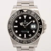 ロレックス GMTマスター Ⅱ 116710LN SS AT 黒文字盤