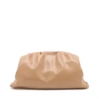 セリーヌ レザー クラッチバッグ ブラウン