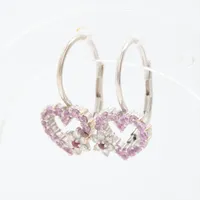 ポンテヴェキオ ルビー ダイヤ ピアス K18WG