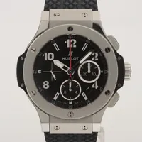 ウブロ ビッグバン 301.SX.130.RX TI×SS×ラバー AT 黒文字盤