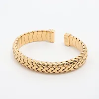 ティファニー ミネヴァリー ブレスレット 750(YG)