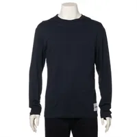 ジルサンダープラス コットン ロングTシャツ 22AW S ネイビー