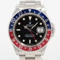 ロレックス GMTマスター 16700 SS AT 黒文字盤