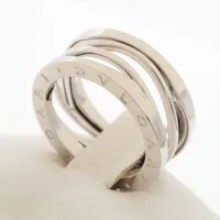 ブルガリ ビーゼロワン デザインレジェンド リング 750(WG) 57