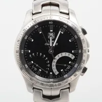 タグホイヤー リンク CJF7110 SS QZ 黒文字盤