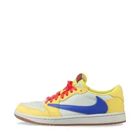 ナイキ×トラヴィススコット AIR JORDAN 1 LOW OG SP ヌバック×レザー スニーカー 24SS 26cm マルチカラー ＡＢランク