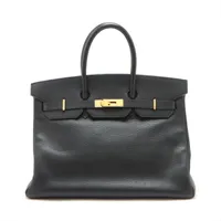 エルメス バーキン35 アルデンヌ ブラック ゴールド金具