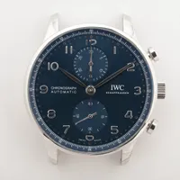 IWC ポルトギーゼ IW371606 SS AT 青文字盤 ＡＢランク