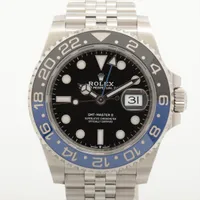 ロレックス GMTマスター Ⅱ 126710BLNR SS AT 黒文字盤