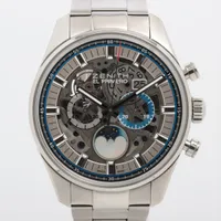 ゼニス クロノマスター 03.2530.4047/78.M2530 SS AT スケルトン文字盤