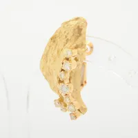 菅沼 知行 ダイヤ イヤリング K18(YG)