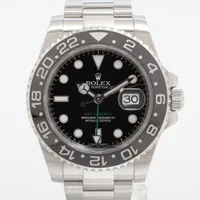 ロレックス GMTマスター Ⅱ 116710LN SS AT 黒文字盤