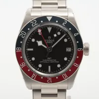 チュードル ブラックベイ GMT 79830RB SS AT 黒文字盤 Ａランク