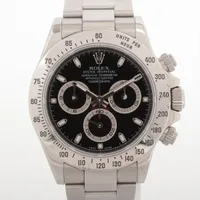 ロレックス コスモグラフデイトナ 116520 SS AT 黒文字盤
