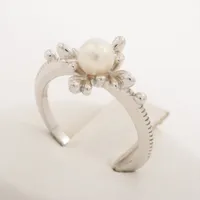 ミキモト パール リング K18WG 約5.0mm