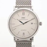 IWC ポートフィノ IW356505 SS AT シルバー文字盤
