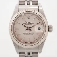 ロレックス デイトジャスト R番 SS/K18WG 69174 ROLEX 腕時計 シルバー文字盤 ROLEX（ロレックス） 【新品同様】 デイトジャスト 116234 SS K18WG