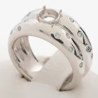 ノンブランド 主石なし ダイヤ リング K18WG