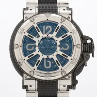 アクアノウティック サブコマンダー SS×ラバー AT 黒文字盤