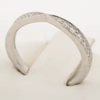 ティファニー ハーモニー ハーフサークル ダイヤ リング Pt950