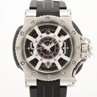 アクアノウティック キングクーダ SS×ラバー AT 黒文字盤