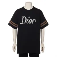 ディオール コットン Tシャツ ブラック