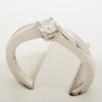 ブルガリ デディカータ ア ヴェネチア ダイヤ リング Pt950 E