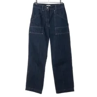 モンクレール PANTALONE コットン デニムパンツ 20年 38 ブルー ＡＢランク