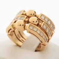 ブルガリ アレグラ ダイヤ リング 750(YG)