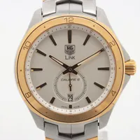 タグホイヤー リンク WAT2150.BB0953 SS×YG AT シルバー文字盤