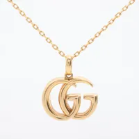 グッチ ダブルG ネックレス 750(YG)
