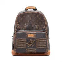 ヴィトン×NIGO ダミエジャイアント キャンパスバックパック N40380 ブラウン