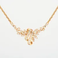 ノンブランド ダイヤ ネックレス 750×K18