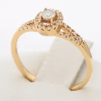 モーブッサン ダイヤ リング 750(YG)