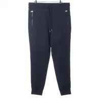 モンクレール PANTALONE コットン スウェットパンツ 21年 M ネイビー ＡＢランク