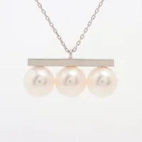 タサキ バランス ネオ パール ネックレス 750(WG) 約8.5mm
