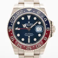 ロレックス GMTマスター Ⅱ 126719BLRO WG AT 青文字盤
