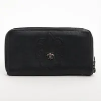 クロムハーツ REC F ZIP レザー ウォレット