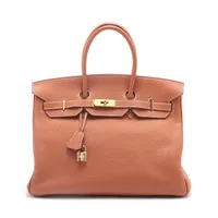 エルメス バーキン35 フィヨルド ブリック ゴールド金具