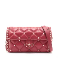 （ABランク）VALENTINOロックスタッズ チェーンショルダーバッグ ヴァレンティノ VALENTINO ロックスタッズ チェーンバッグ