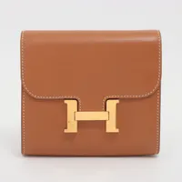 エルメス コンスタンス コンパクトウォレット エタン/RG金具 エルメス コンスタンス コンパクトウォレット エタン/RG金具