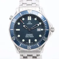 オメガ シーマスター プロフェッショナル 300m 2541.80 SS QZ 青文字盤