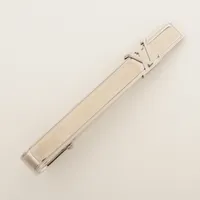 ヴィトン パンスクラヴァットLVイニシアル M61981 GP ネクタイピン RM0169 シルバー Ａランク